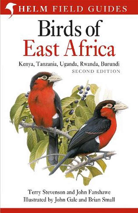 Field Guide To The Birds Of East Africa By Terry Stevenson Paperback