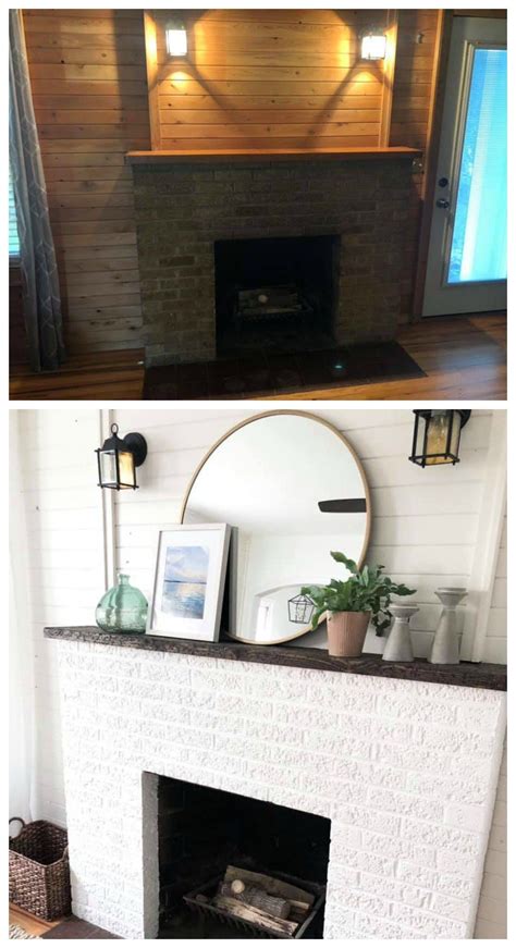 Brick fireplaces are staples of home decor and these brick fireplace ideas will help you elevate yours to a whole new level! Over 20 Painted Brick and Stone Transformations | Brick ...
