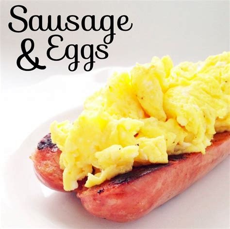 I would have liked a little more spice and i forgot the liquid smoke but the flavor was good. aidells chicken & apple sausage stuffed with 2 eggs scrambled. | Energy breakfast, Aidells ...