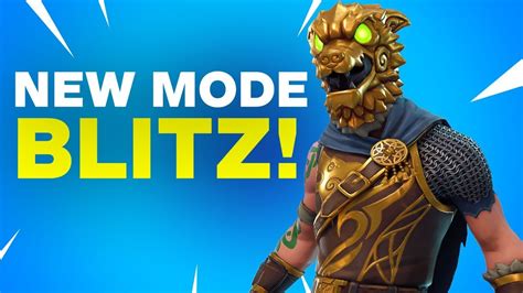 Fortnite The New Blitz Game Mode Explained Youtube