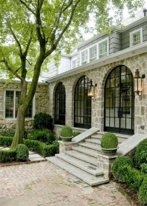25 Beautiful Stone House Design Ideas On A Budget Decorathing Steel