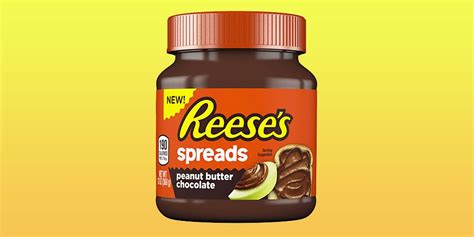 reese s peanut butter chocolate spread sounds like the best thing ever