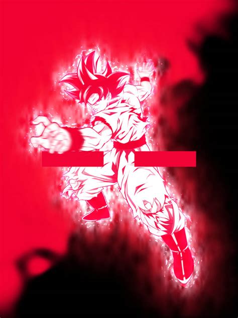 Ultra Instinct Goku W Aura Futives Edition By Blackflim On Deviantart