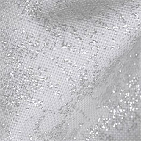 Fairy Frost Platinum Glitter Yardage Michael Miller Fabrics