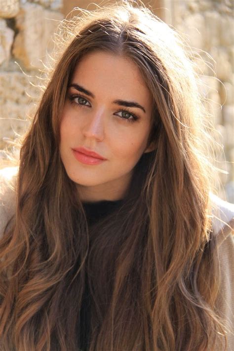 Spanish Model Clara Alonso Hair Makeup ♥ Cara Bonita Hermoso