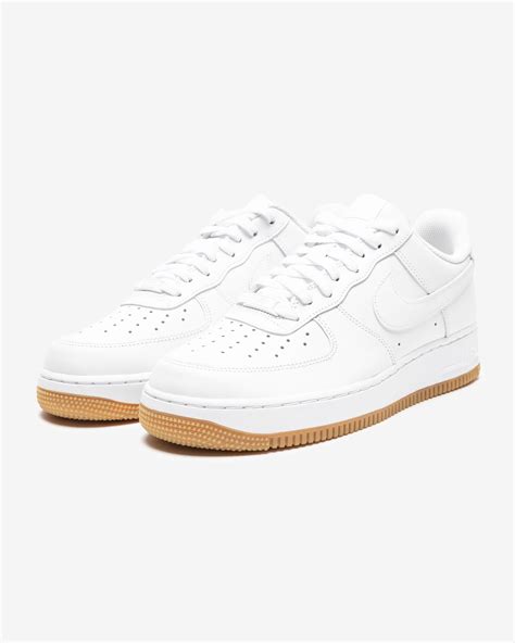Nike Air Force 1 07 White Gumlightbrown Undefeated
