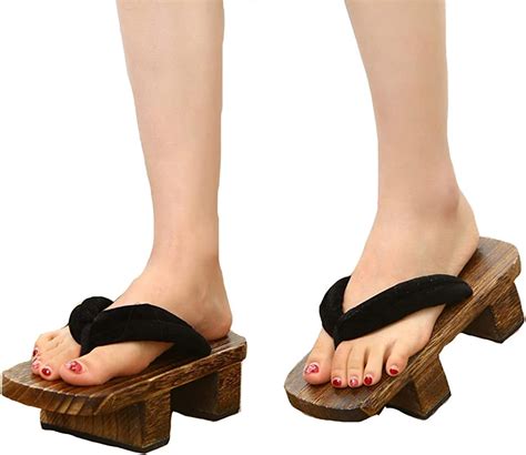 Buy Dunhao Cos Japanese Geta Wooden Clogs Sandals Japan Traditional
