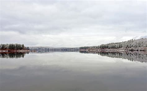 Cold Winter Day On The Reservoir Photograph By Monika Salvan Fine Art