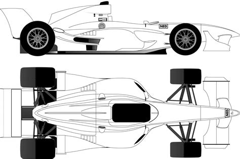 A1 Gp Formula Car Blueprint Download Free Blueprint For 3d Modeling