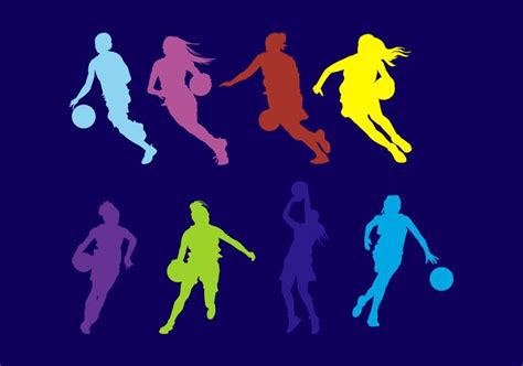 Women Basketball 268764 Vector Art At Vecteezy