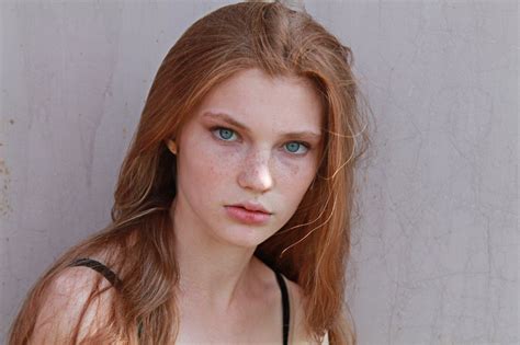 Daria Milky фотомодель Beautiful Freckles Beautiful Girl Face Beautiful Redhead