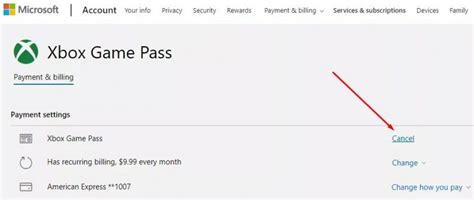 How To Cancel An Xbox Game Pass Subscription On Xbox One