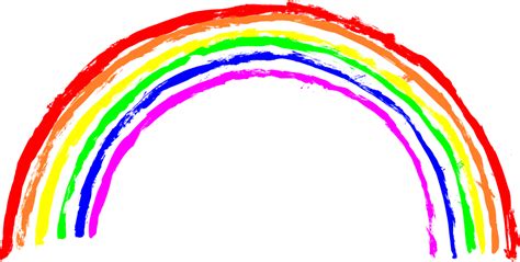 Grunge Rainbow Png Transparent
