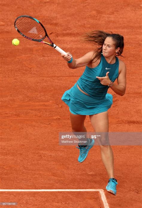 Daria gavrilova / daria kasatkina. Daria Kasatkina of Russia plays a forehand during the ...