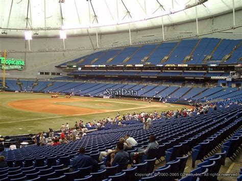 Tropicana Field Seating Chart Section 129 Two Birds Home