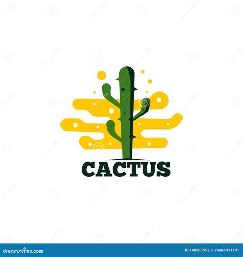 Cactus Logo Vector Cactus Logo Template Nature Floral Logo Vector