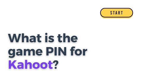 What Is The Kahoot Game Pin In 2023