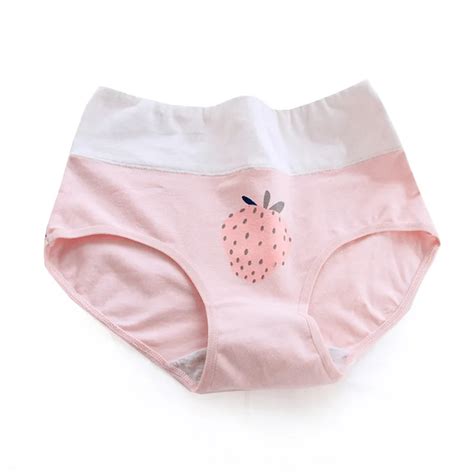 Sales Promotion New Arrived Underwear Strawberry Girls Cotton Young Girl Panties 5pclot Teenage