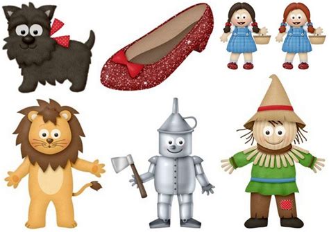 Wizard Of Oz Clipart Dorothy Clip Art Digital Collage Sheet Clipart