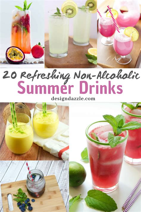 20 Refreshing Non Alcoholic Summer Drinks Design Dazzle