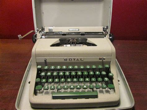 Royal Typewriters 1955 Royal Quiet Deluxe My Favorite Typewriter