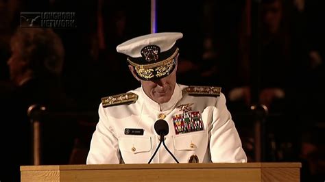10 Life Lessons From Admiral William H Mcraven Youtube