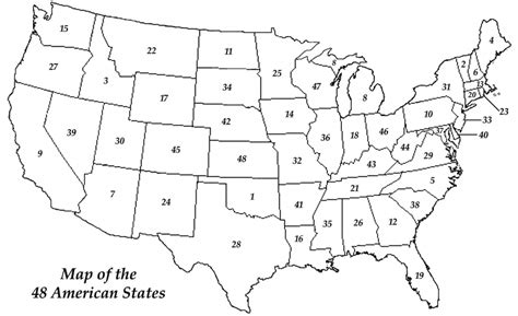 Fill In The Blank 50 States Map Game 2024 Us Map Printable Blank