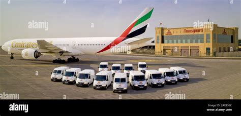 Transguard Security Fleet Dubai Uae Stock Photo Alamy