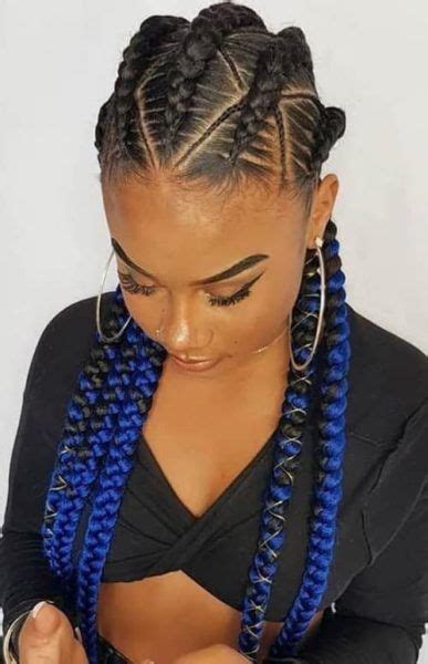 61 Ombre Braiding Hair Color Ideas Hairstyles Best Feed In Braids