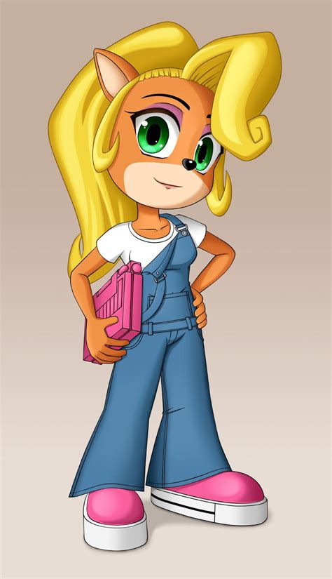 coco bandicoot by nickoxo on deviantart in 2020 crash bandicoot bandicoot crash team racing