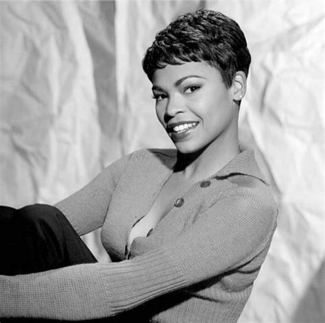 Nia Long👑 90s Nia Long Short Black Hairstyles Short Hair Styles