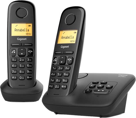 Gigaset A270a Duo Cordless Dect Phone With 2 Handsets Answering