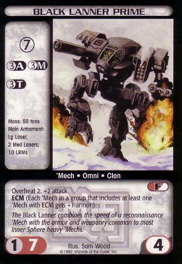 Black Lanner Prime Ccg Mechwarrior Battletechwiki