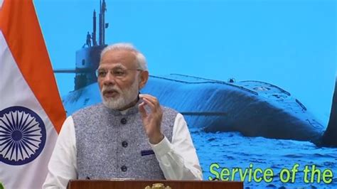 india has nuclear triad and submarine ins arihant is warning to enemies says pm modi