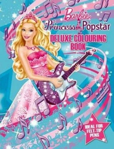 Barbie Princess And The Popstar Coloring Books At Retro Reprints The