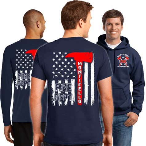 Offering Premium Quality And Affordable Custom T Shirts Fire Department