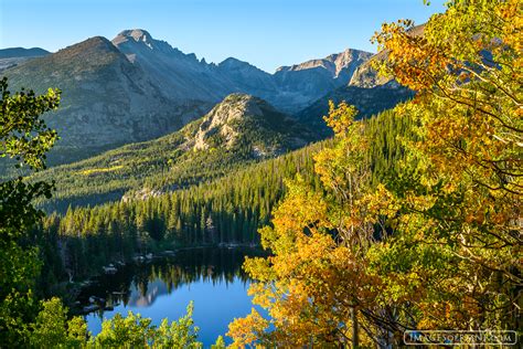 September Morning Bear Lake Rocky Mountain National Park Images Of