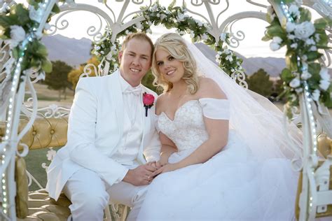 Vegas Outdoor Fairytale Wedding For You These Couples Will Inspire