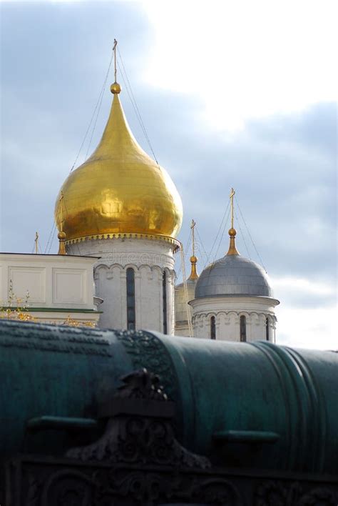Moscow Kremlin Architektur Archangels Kathedrale Stockfoto Bild Von