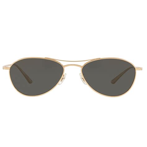 Oliver Peoples Sunglasses Aero La Ov1245st Front Color Silver Lenses