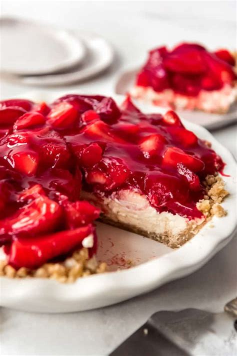 Award Winning Strawberry Cream Cheese Pie House Of Nash Eats