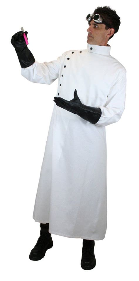 Historical Emporium Men S Cotton Twill Mad Scientist Howie Lab Coat Scientist Costume Mad