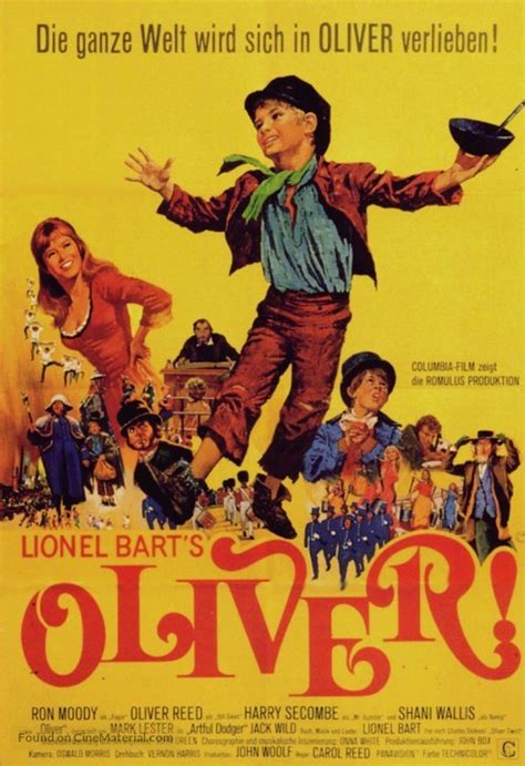 Oliver 1968 German Movie Poster