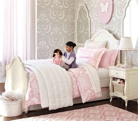 There are bedroom furniture collections that make it easy to create a coordinated look, along with a great selection of playroom furniture. Genevieve Bed | Pottery Barn Kids