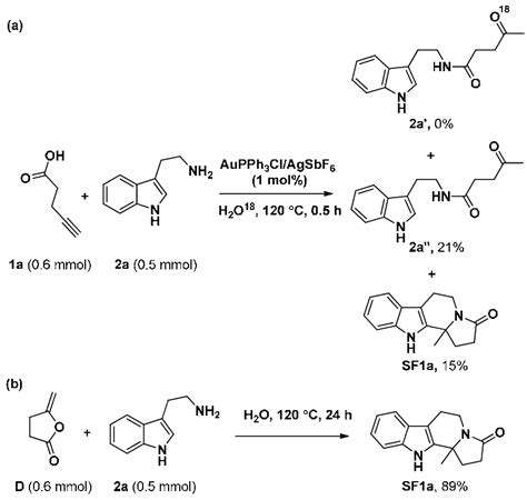 Scheme Mechanistic Study Experiments A The Mechanistic Experiment