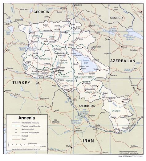 Maps Of Armenia