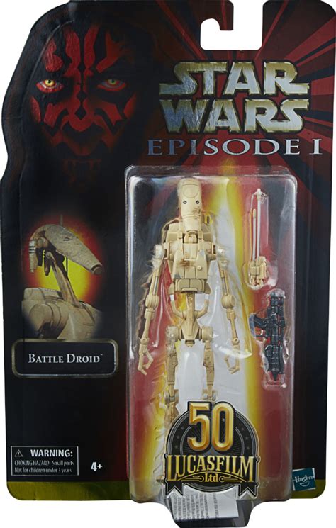 Battle Droid 6 Inch Scale Star Wars The Black Series 50th Anniversary