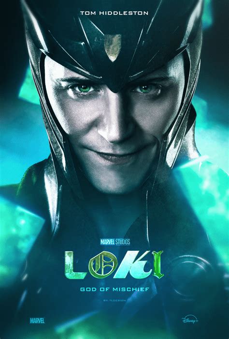 Loki Tv Series Poster I Created Tomhiddleston