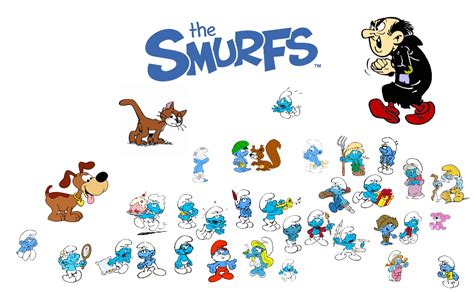 Smurfs Names