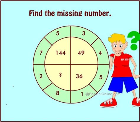 Riddle Find The Missing Number In The Circle